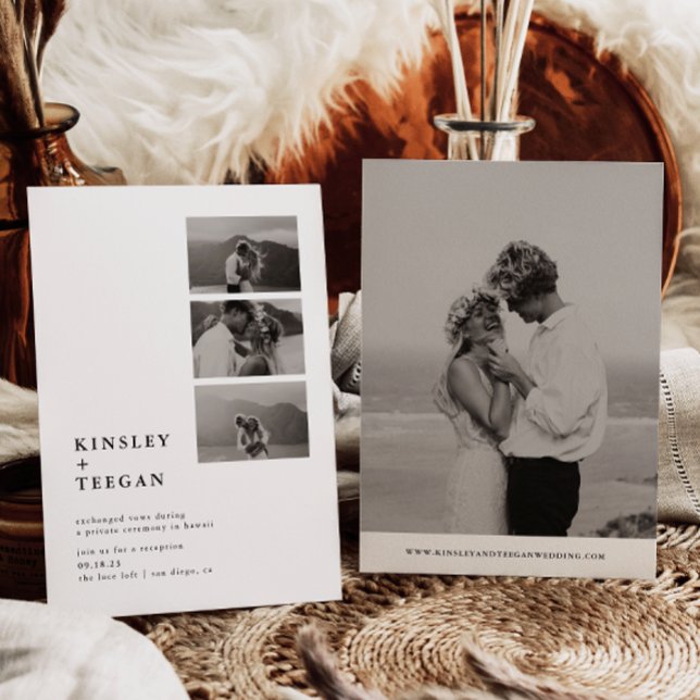 Anúncio de Elopemento Moderno com Fotos (Criador carregado)