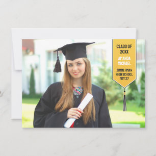 Anúncio de Estola de Foto de Formatura