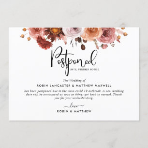 Anúncio de evento adiado, placa embutida Borgonha