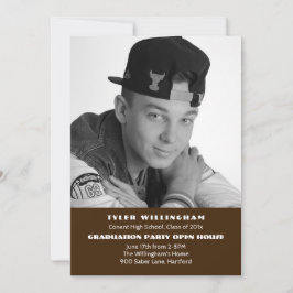 Anúncio de Festa de Formatura com Foto de Futebol