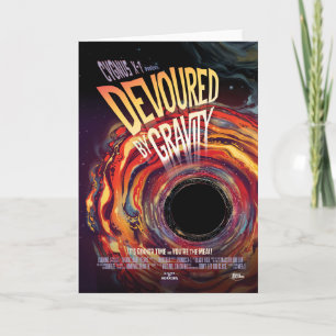 Anúncio de Filme de Terror Sci-Fi, Devorado Pela G