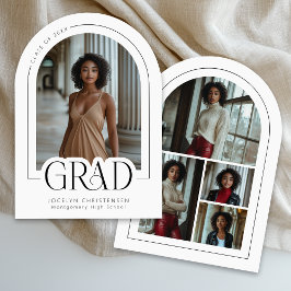 Anúncio de Formando de Colagem de Fotos Moderna em