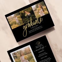 Anúncio de Formando de Colagem de Fotos para Gradu