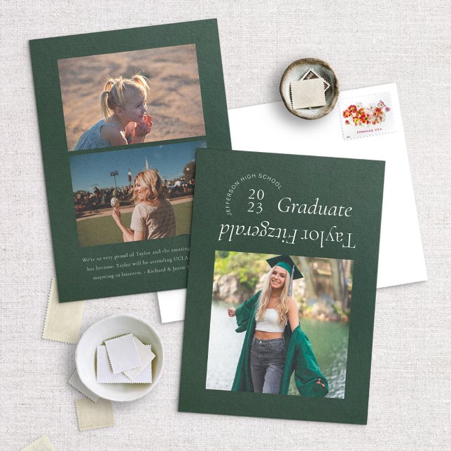 Anúncio de Formando de Foto de Tendência Mínima Mo (Criador carregado)