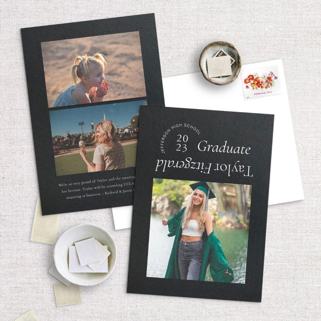 Anúncio de Formando de Foto de Tendência Mínima Mo (Criador carregado)