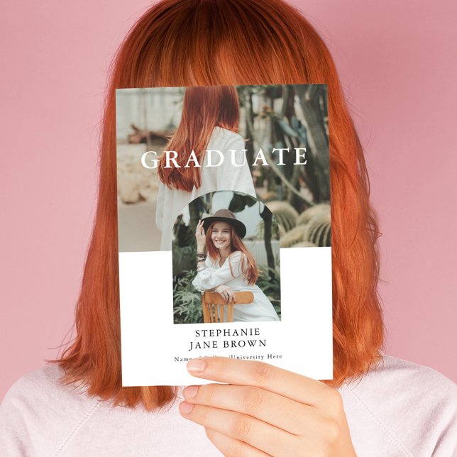 Anúncio de Formando de Foto Mínimo 2 na moda (Criador carregado)