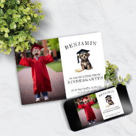 Anúncio de Formando do jardim de infância Scruffy 