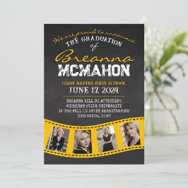 Anúncio de Formando do Quadro de  de Fita de ouro