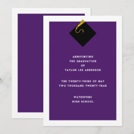 Anúncio de Formatura