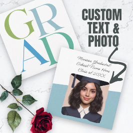 Anúncio de Formatura com Foto e Tipografia Persona
