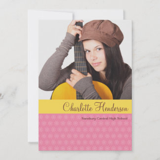 Anúncio de formatura com foto personalizada em ama