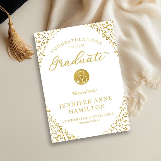Anúncio de Formatura da Escola de Enfermagem Médic (Criador carregado)