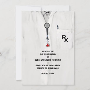 Anúncio de Formatura da Faculdade de Farmácia 