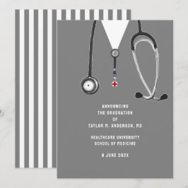 Anúncio de Formatura da Faculdade de Medicina