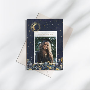 Anúncio de Formatura da Lua Floral Celestial