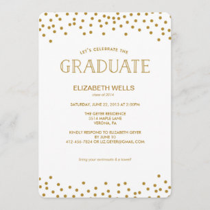 Anúncio de Formatura da Turma de 2014 - CONFETTI