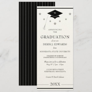 Anúncio de Formatura de Faculdade Profissional