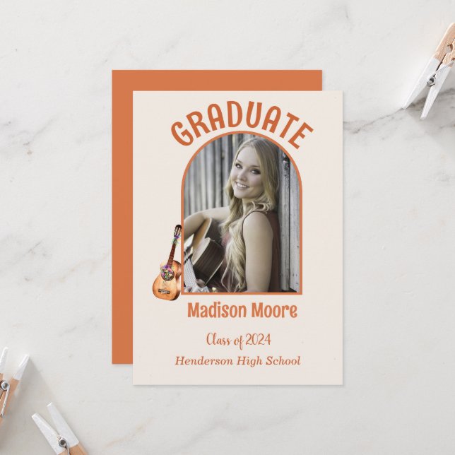 Anúncio de Formatura em Música (Frente/Verso In Situ)