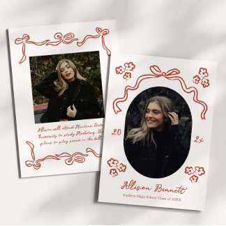 Anúncio de Formatura Ilustrativo