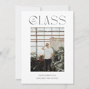 Anúncio de formatura minimalista moderno 2023