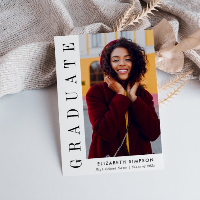 anúncio de formatura moderna de fotoenfermagem (Criador carregado)