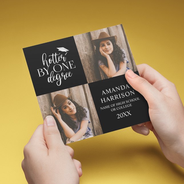 Anúncio de Formatura Personalizado com 2 Fotos (Criador carregado)