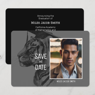 Anúncio de Formatura Personalizado com Tigre