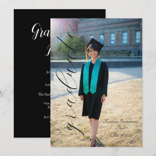 Anúncio de Formatura Personalizado & Convite para