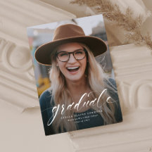 Anúncio de formatura simples