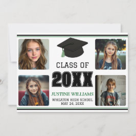 Anúncio de Formatura Verde