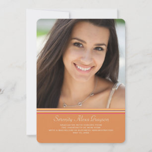 Anúncio de foto com as cores da formatura