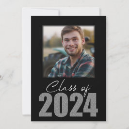 Anúncio de Foto da Turma de 2024 com Brilho Pratea