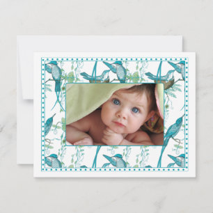 Anúncio de Foto de Bebê da Família Vintage Baby Bi