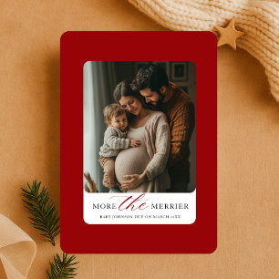 Anúncio de Foto de Bebê de Natal Mais Divertido