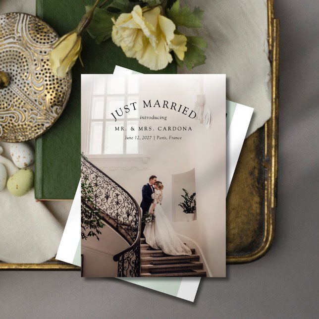 Anúncio de Foto de Casamento de Elopamento Recém-C (Criador carregado)