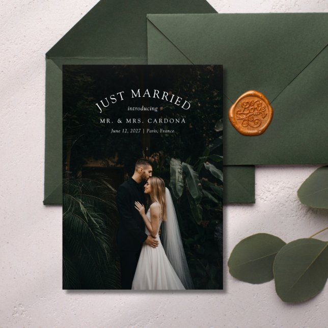 Anúncio de Foto de Casamento de Fuga Romântica (Criador carregado)