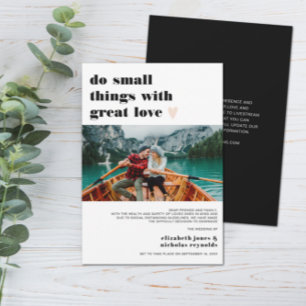 Anúncio de Foto de Casamento Micro Reduzido