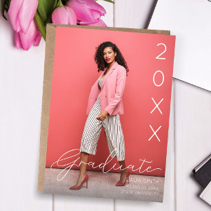 Anúncio de Foto de Formando de Ano de Classe