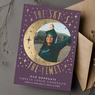 Anúncio de Foto de Formatação da Lua Roxa