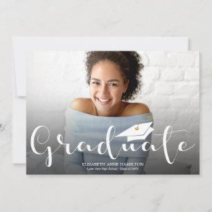 Anúncio de Foto de Formatura do Ensino Médio