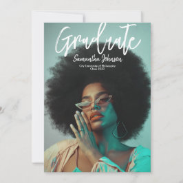 Anúncio de Foto de Formatura em Roteiro Moderno