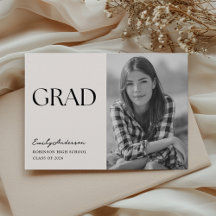 Anúncio de Foto de Formatura Minimalista Moderno
