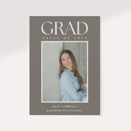 Anúncio de Foto de Formatura Moderno Clássico Marr