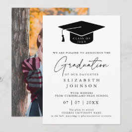 Anúncio de Foto de Formatura Simples e Elegante