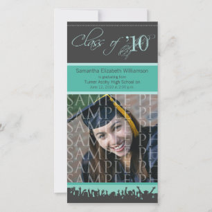 Anúncio de Foto de Graduação de boné e palhaço (te