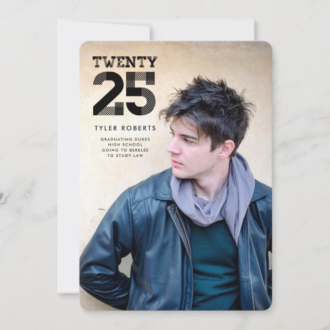 Anúncio de Foto de Graduação de Exibição 2025 (Frente)