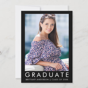 Anúncio de Foto de Graduação de Moda de Tendy L