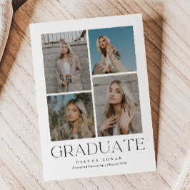 Anúncio de Foto de Graduação de Prestige do forman