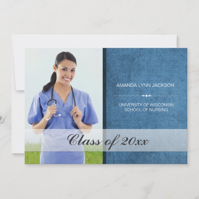 Anúncio de Foto de Graduação Escolar Personalizada (Frente)