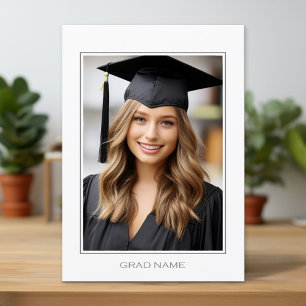 Anúncio de Foto de Graduação Moderna e Partido